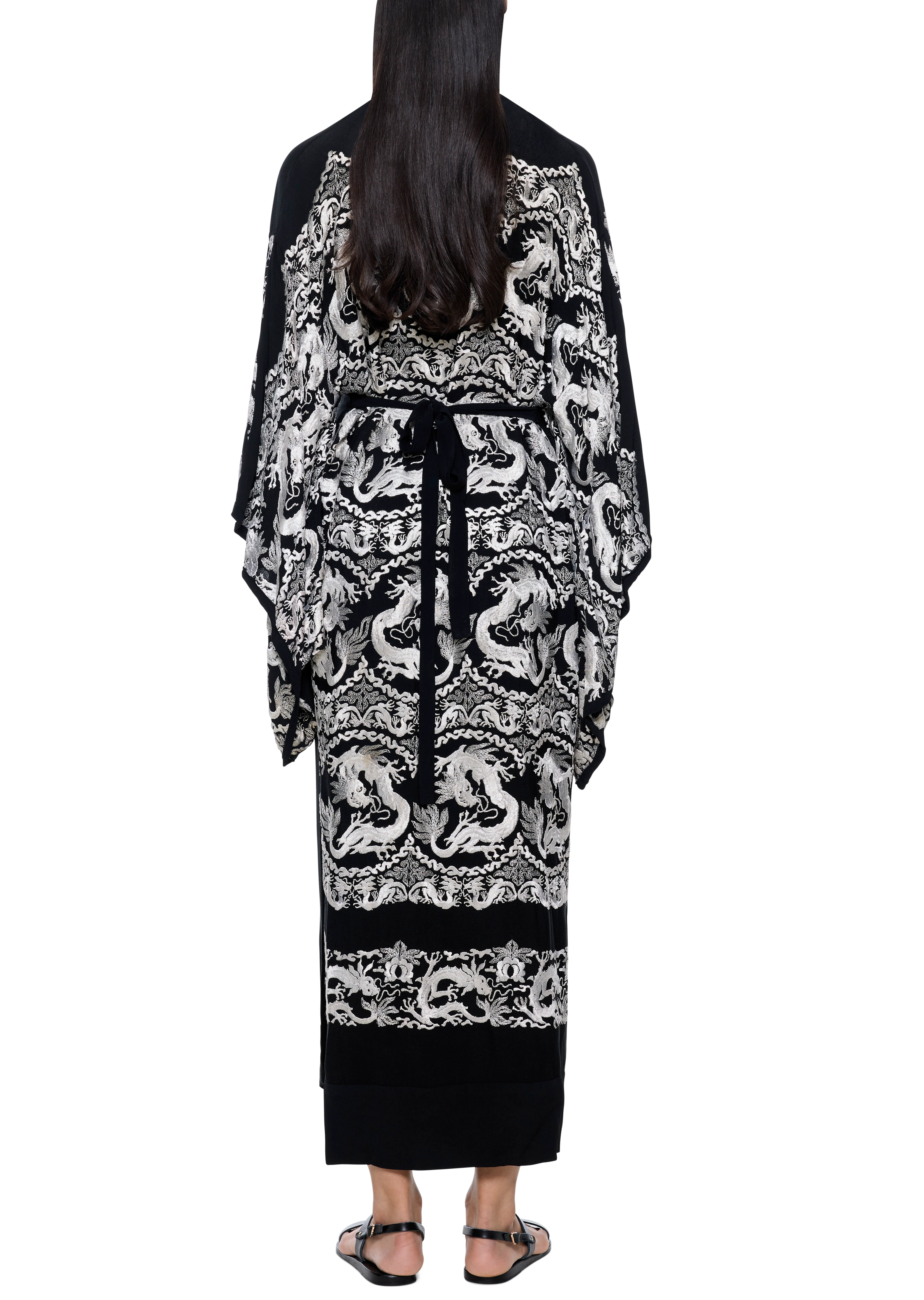 1930s Dragon Traditional Kimono - Image 2