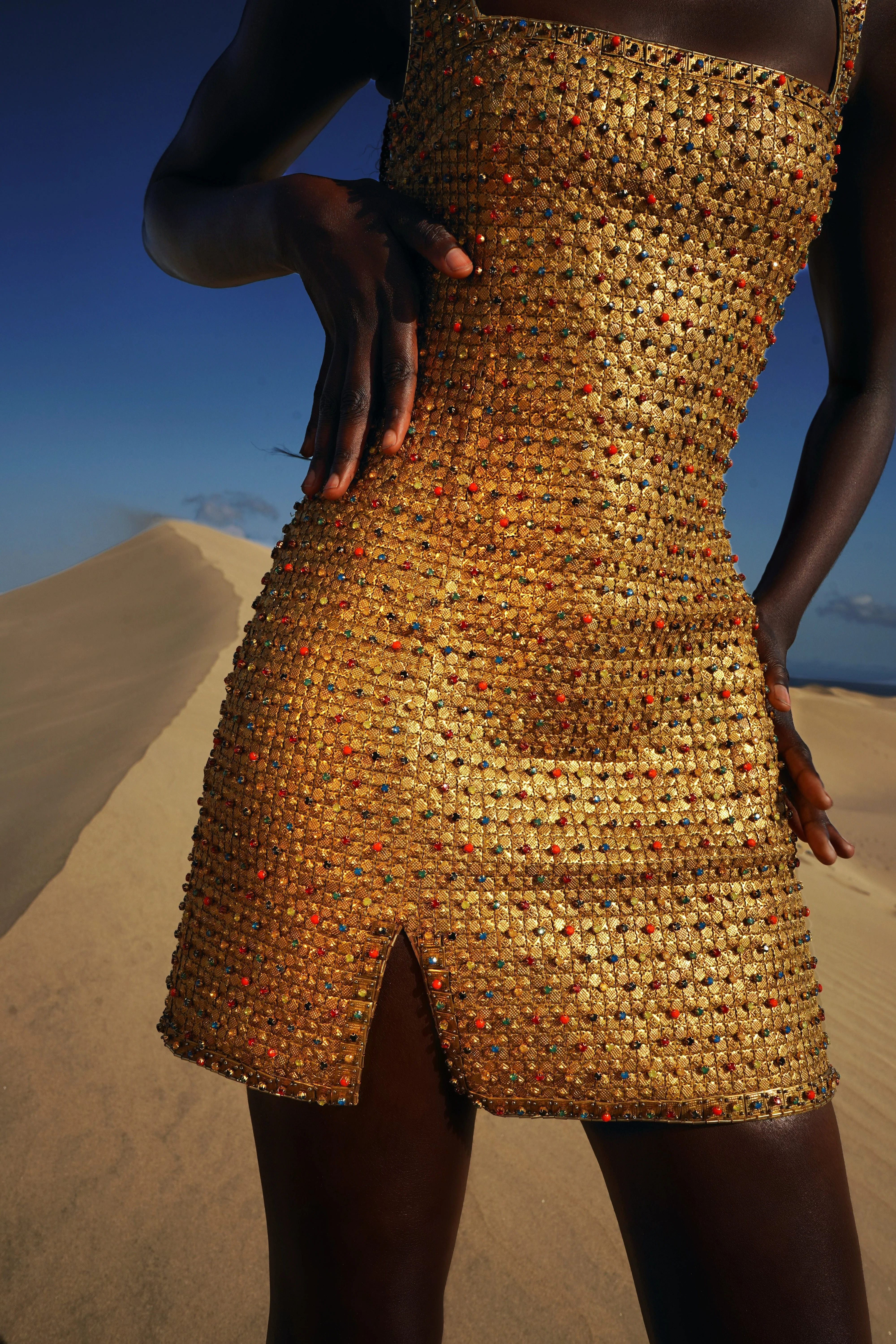 Achilles Mini Dress - Aurous - Image 9