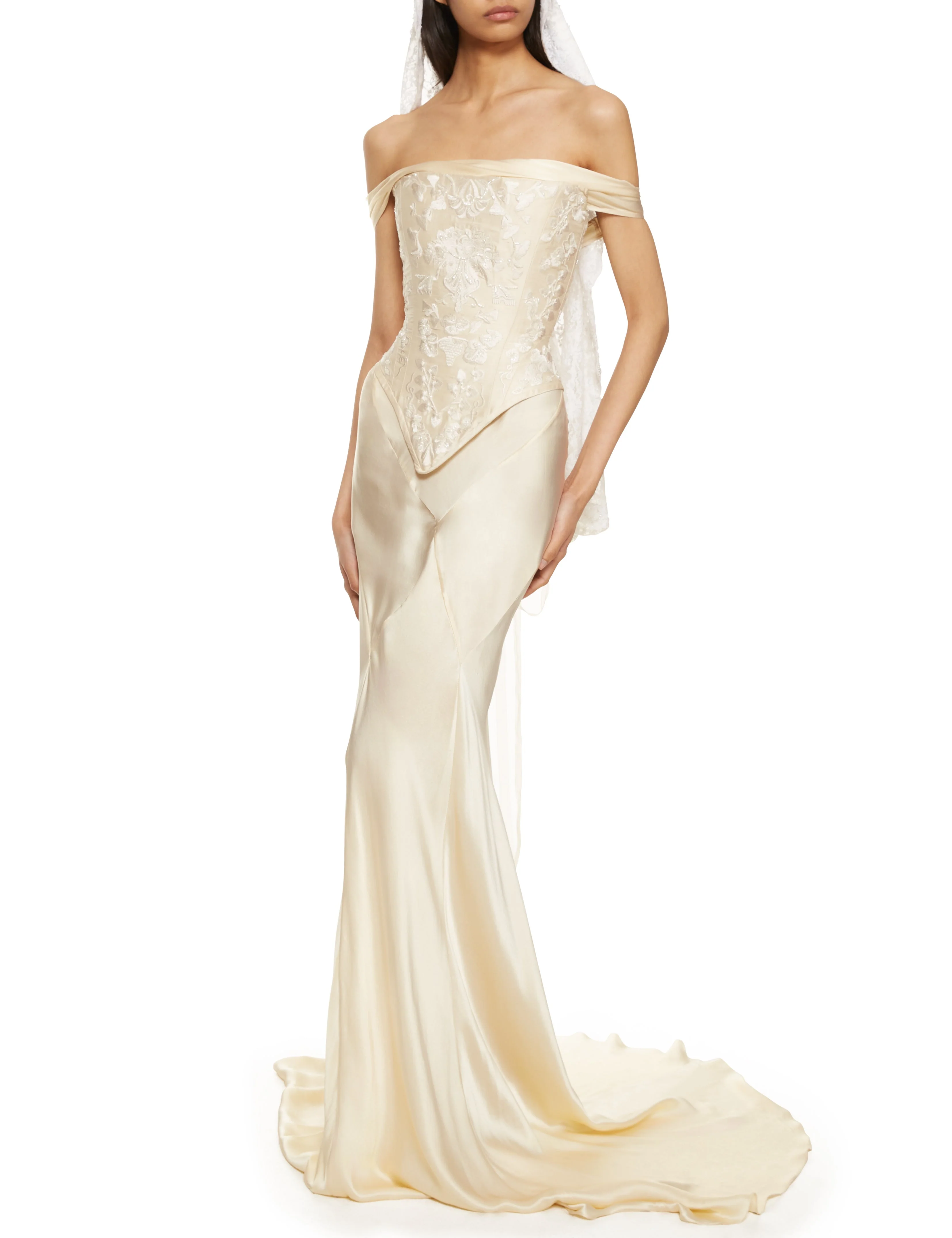Aphrodite Corset - Pearl - Image 4