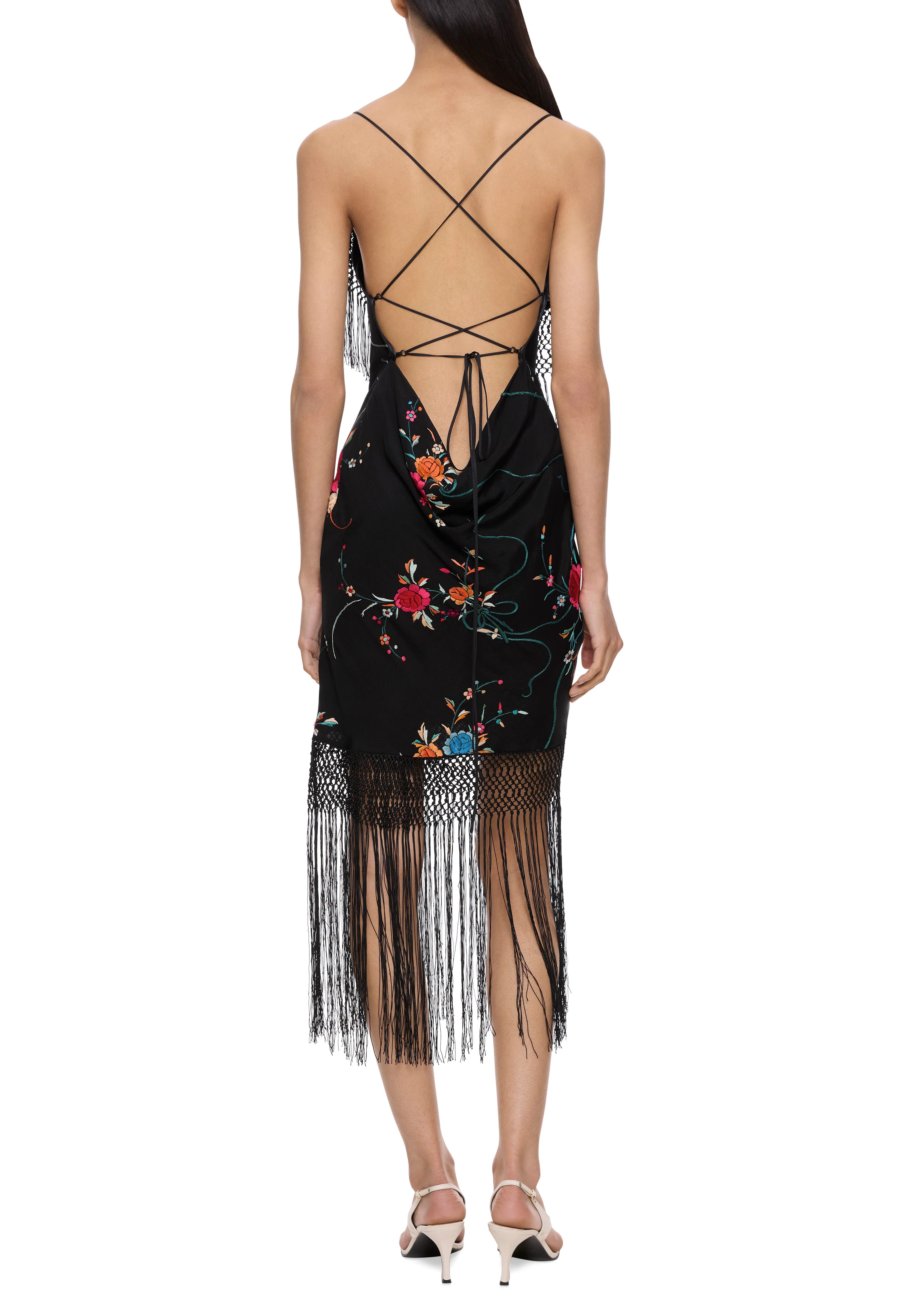 Aster Demi Couture Piano Shawl Mini Dress - Image 4
