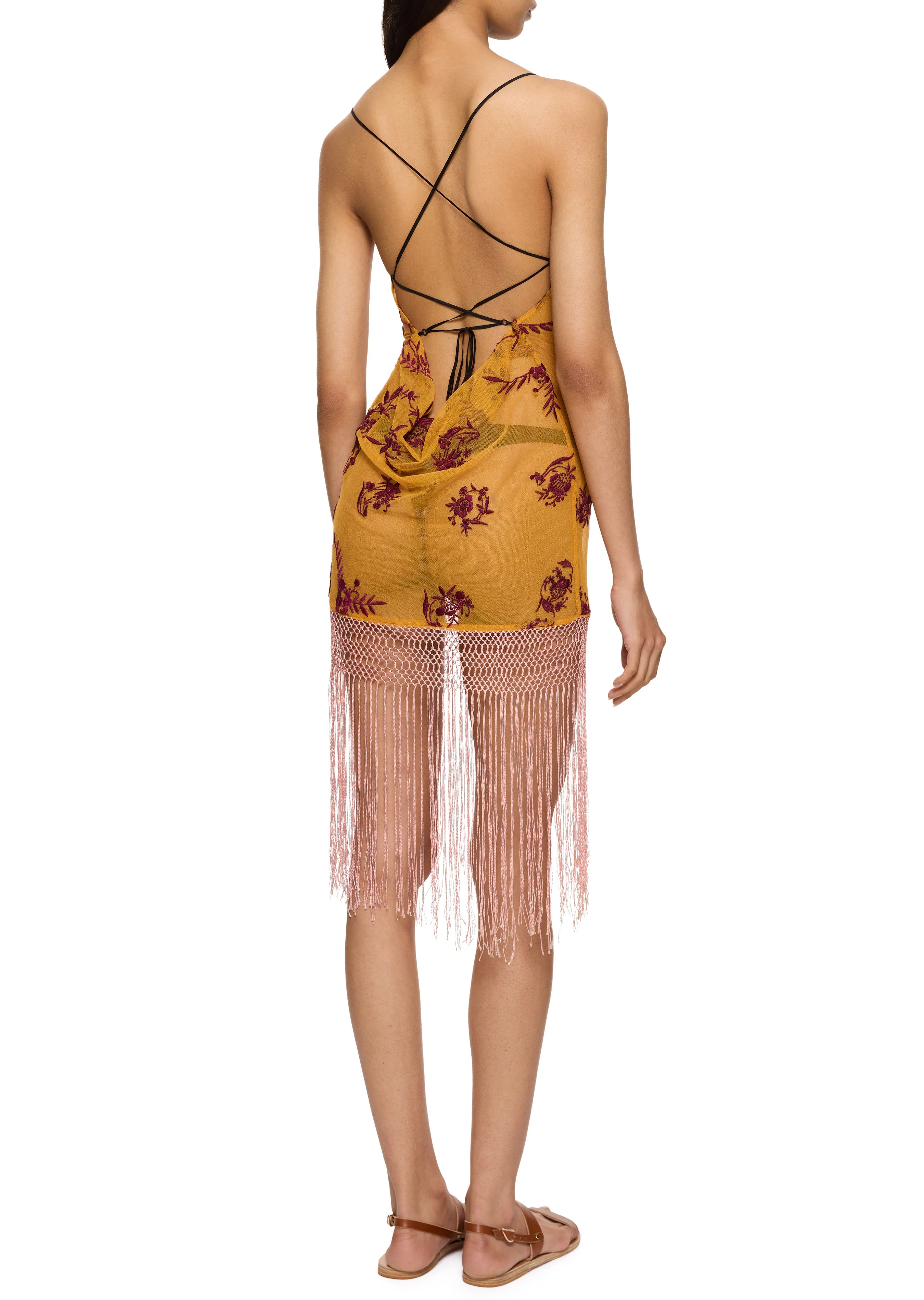 Camellia Demi Couture Piano Shawl Mini Dress - Image 4