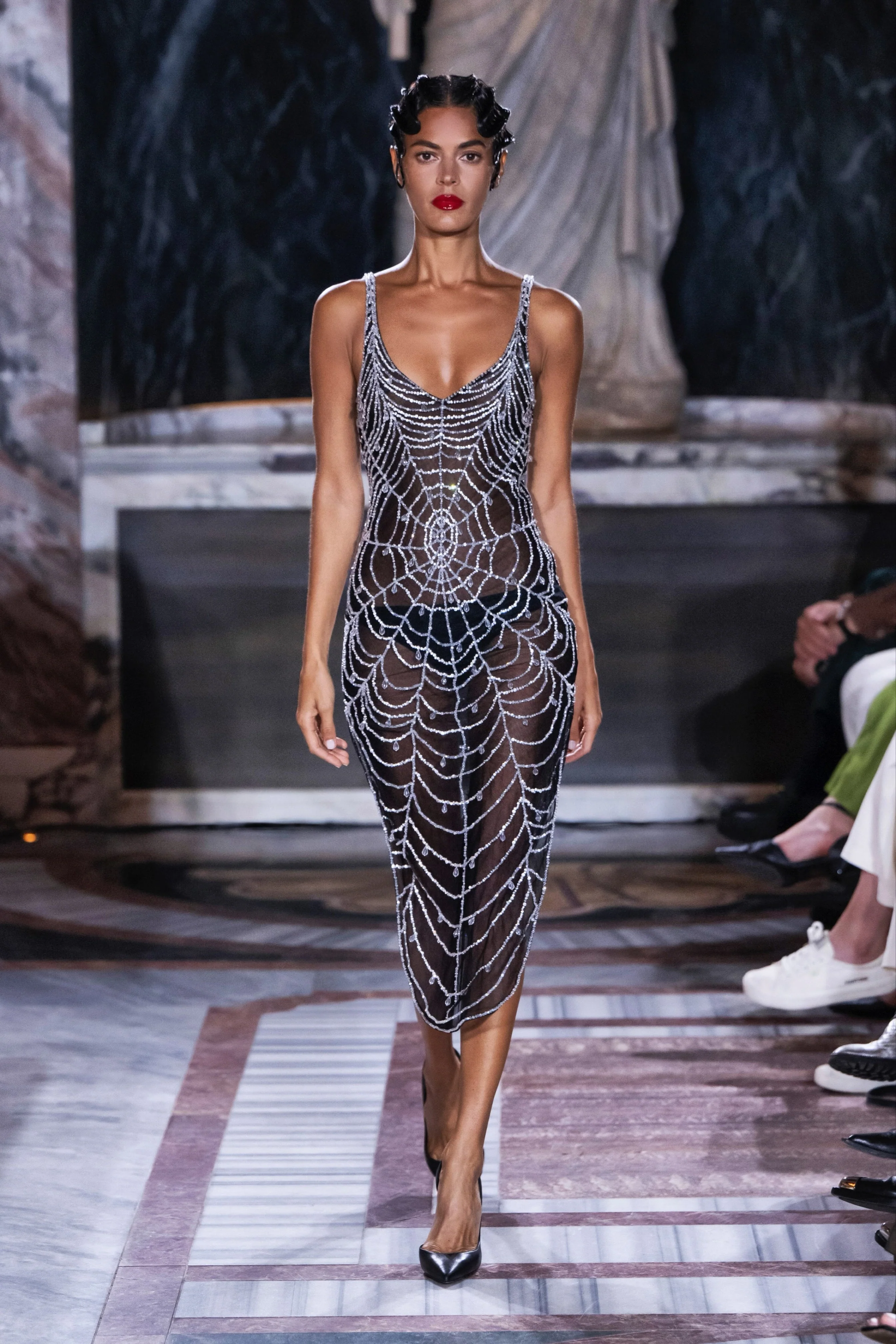 Cobweb Midi Dress - Image 12