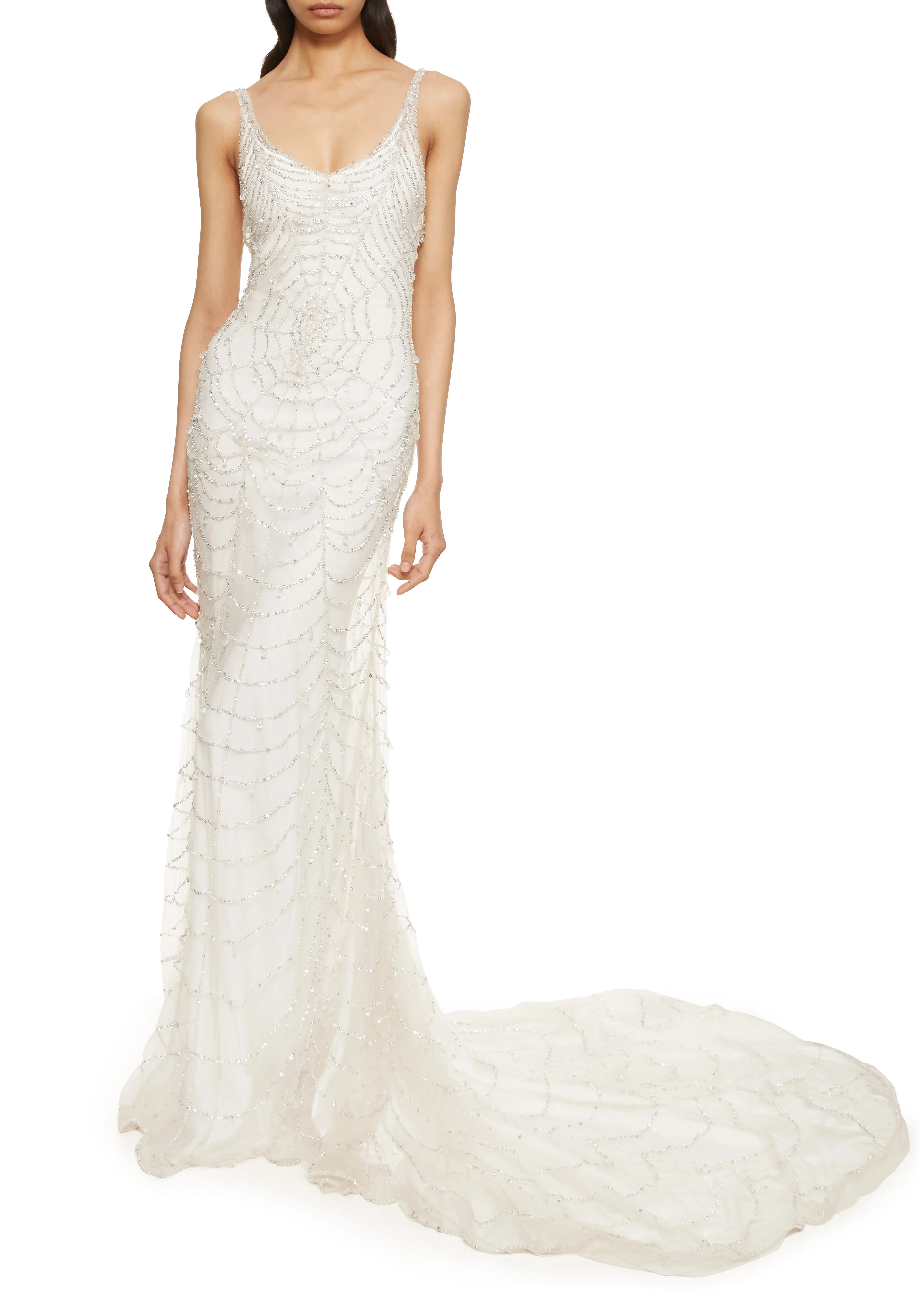 Cobweb Pearl Gown - Image 8