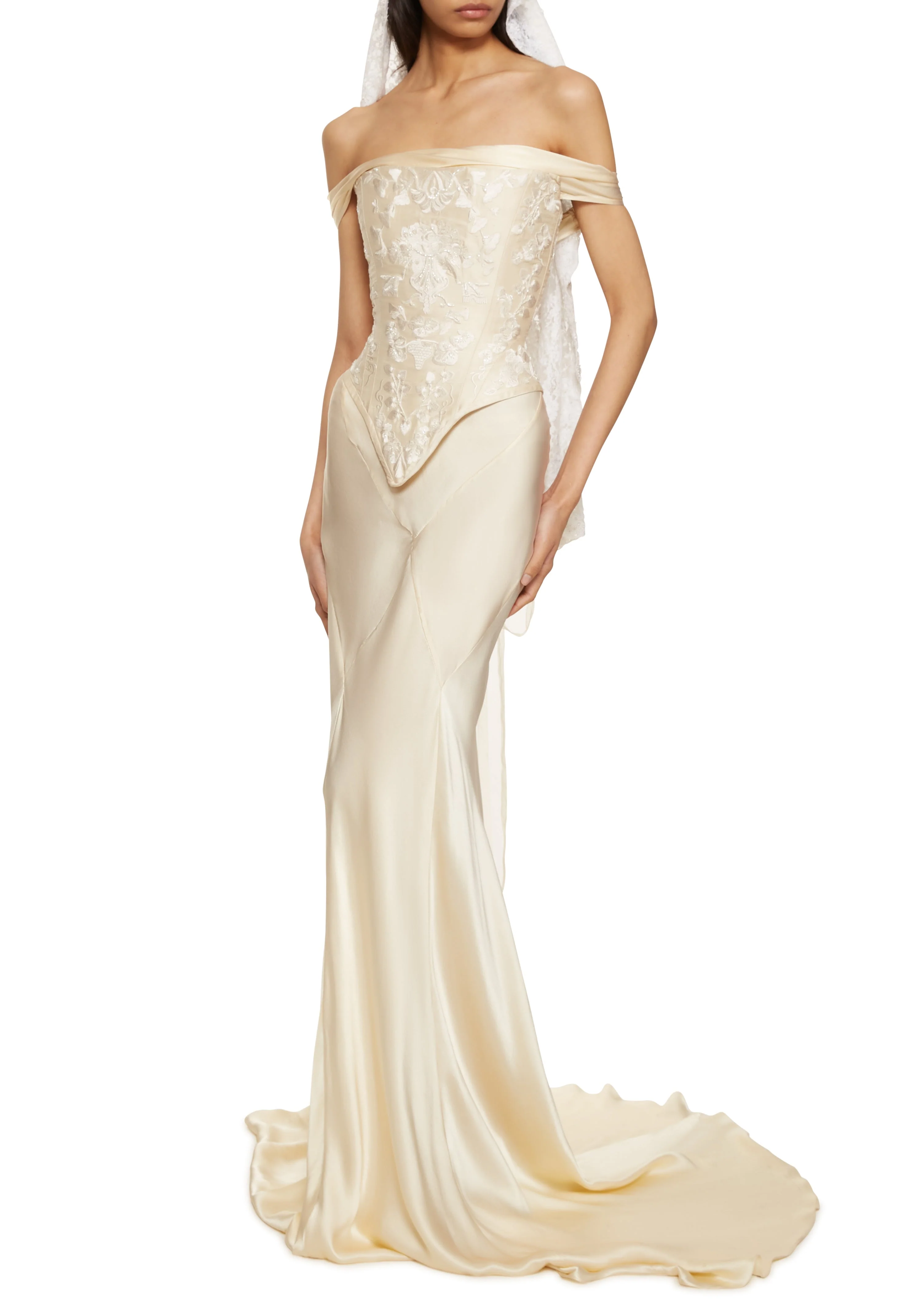 Florence Dress - Ivory - Image 8