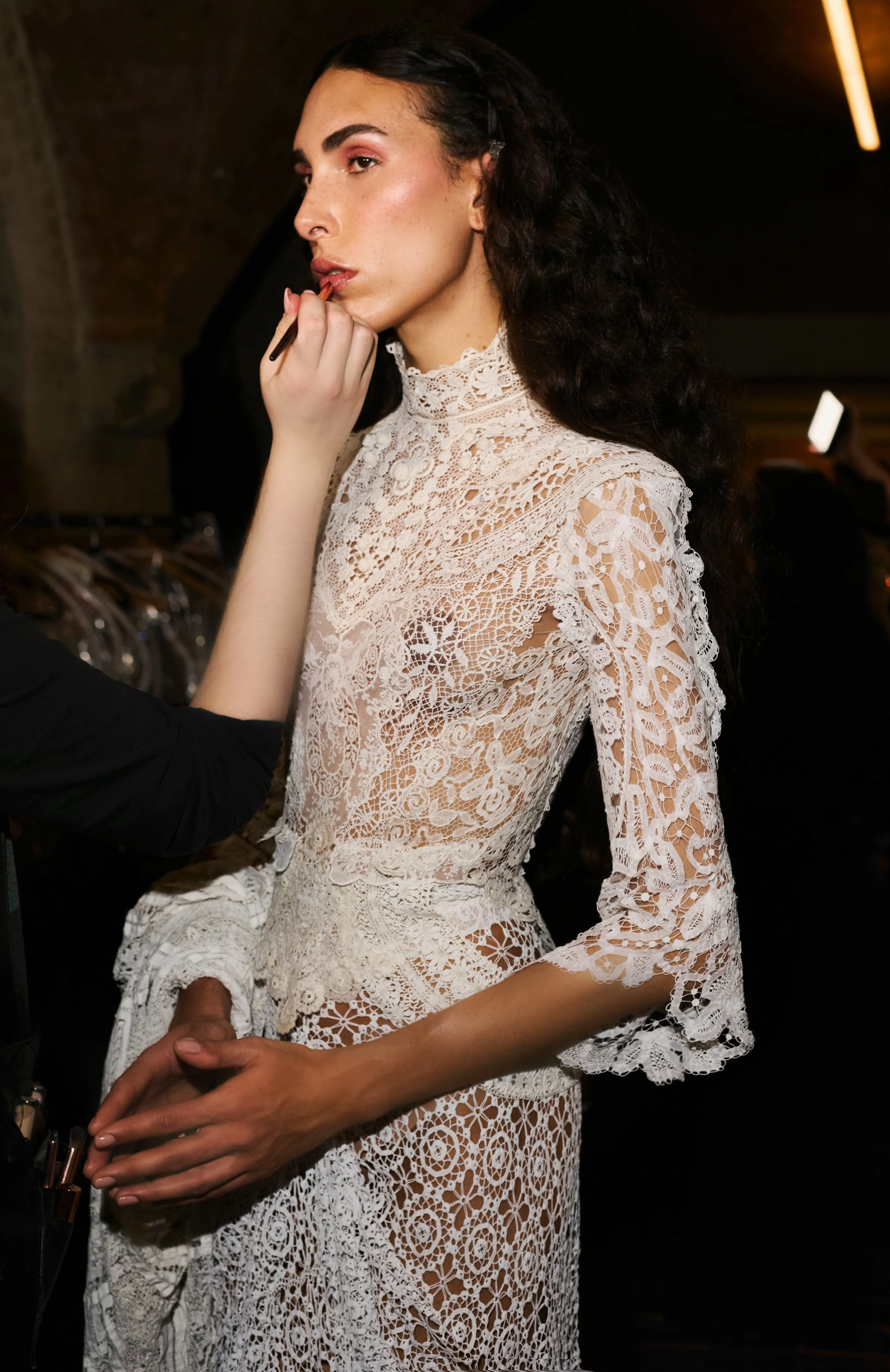 18th Century Lace Gown - Image 10