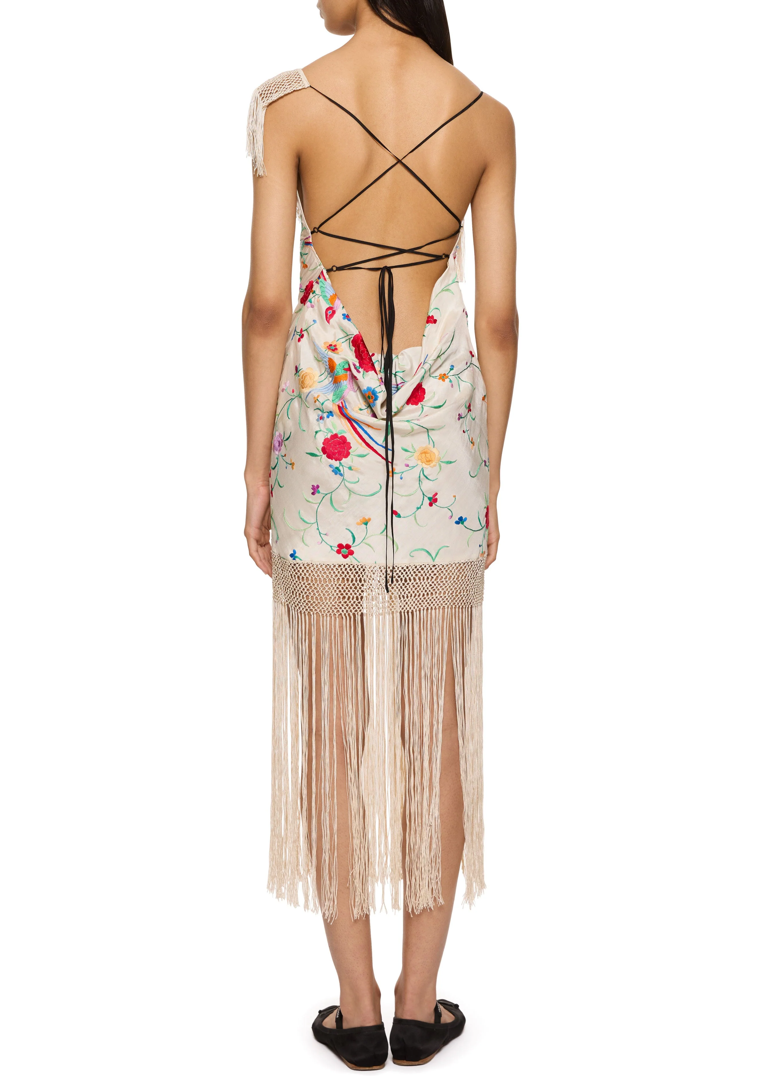 Jasmine Demi Couture Piano Shawl Mini Dress - Image 4