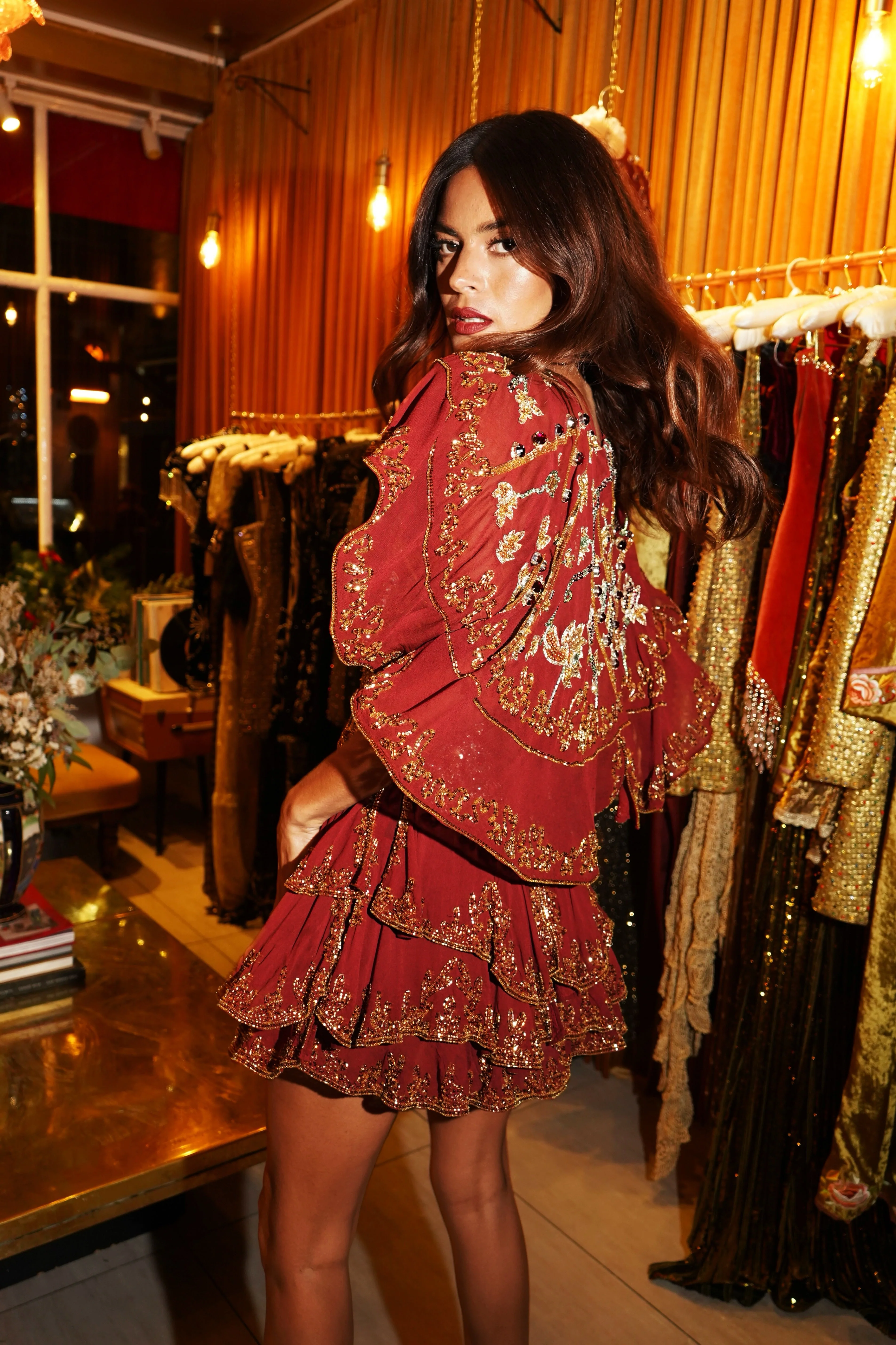 Moonshine Dress - Ruby - Image 9