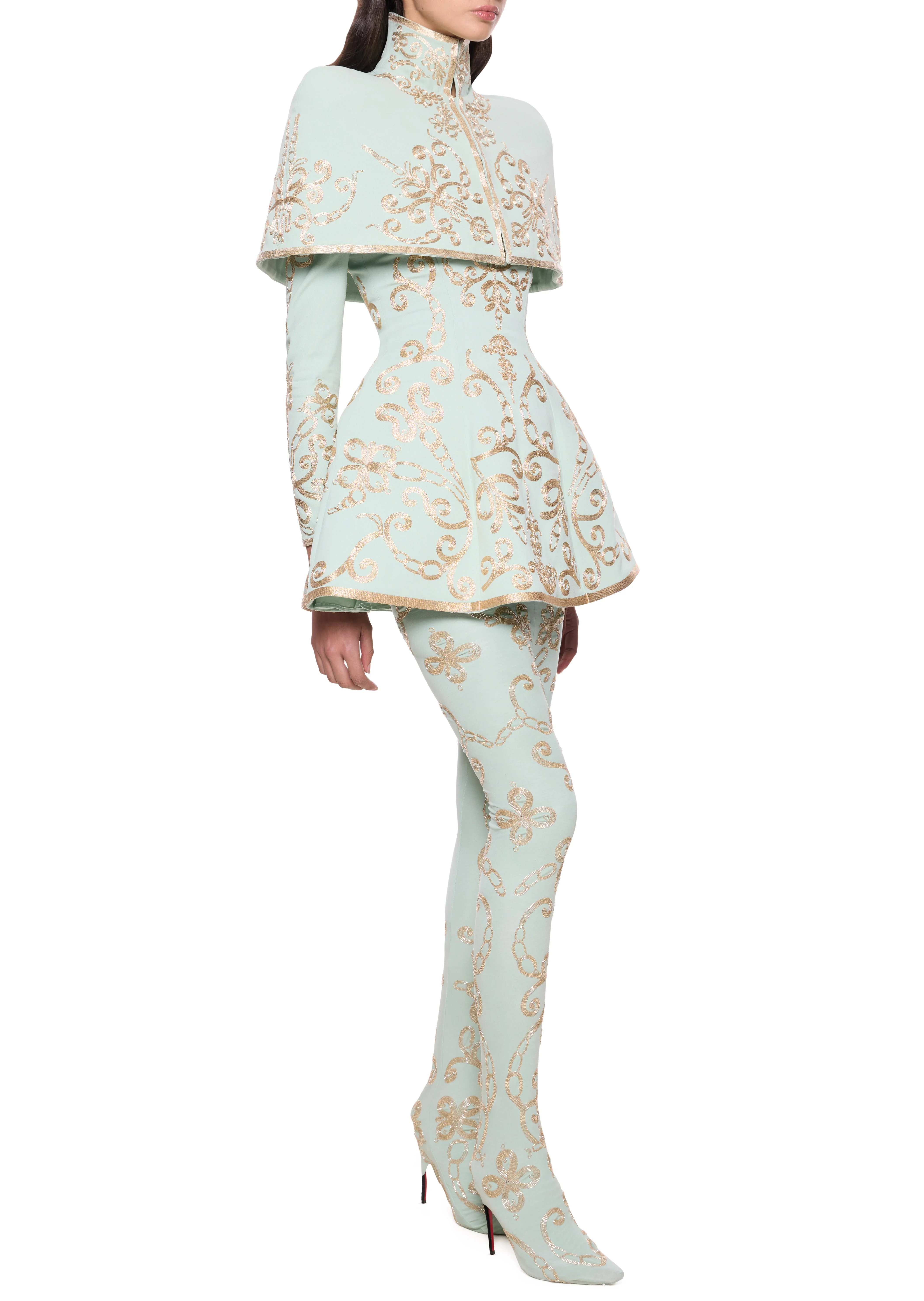 Othello Cape - Powder Blue - Image 6