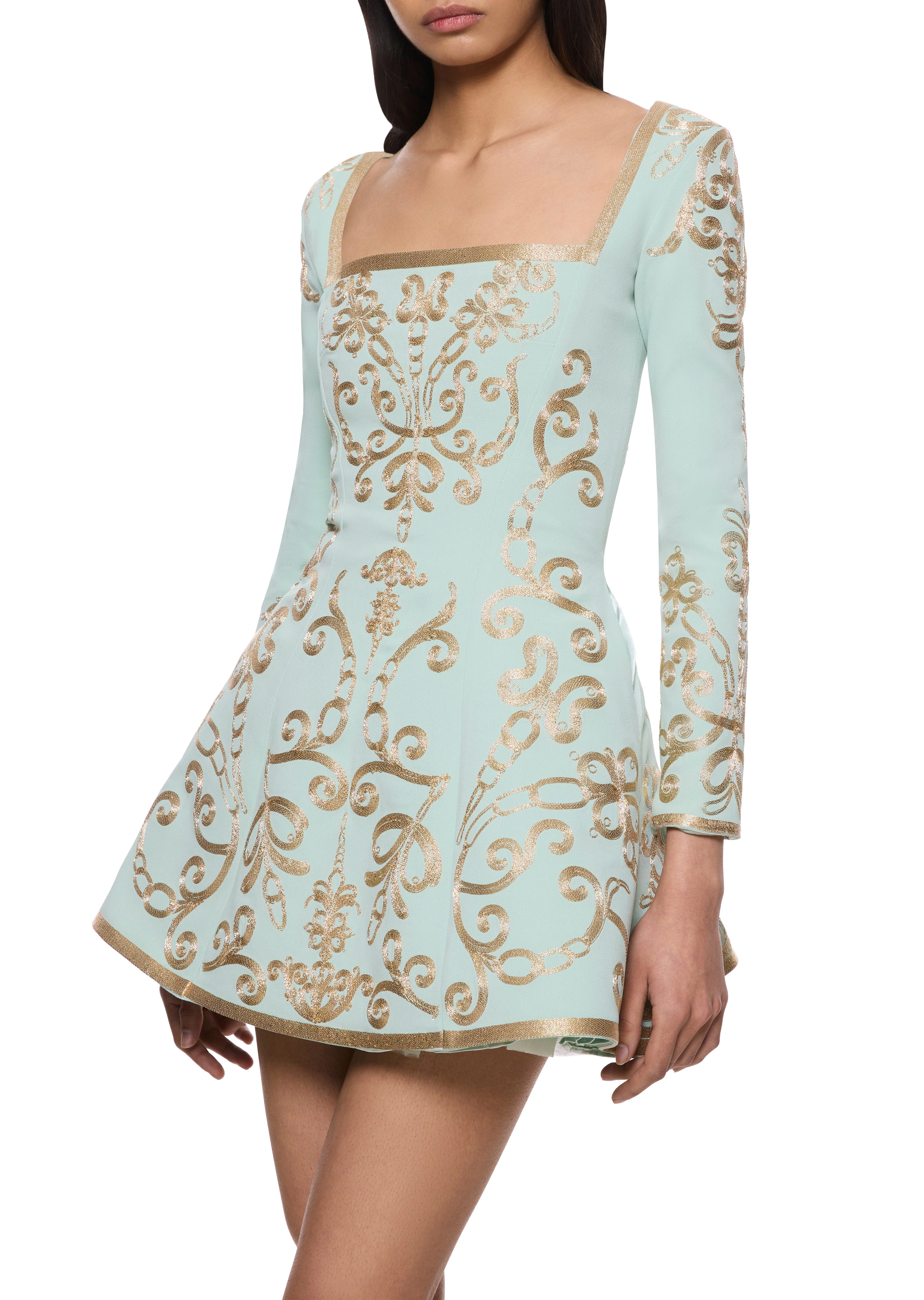 Othello Dress - Powder Blue - Image 3