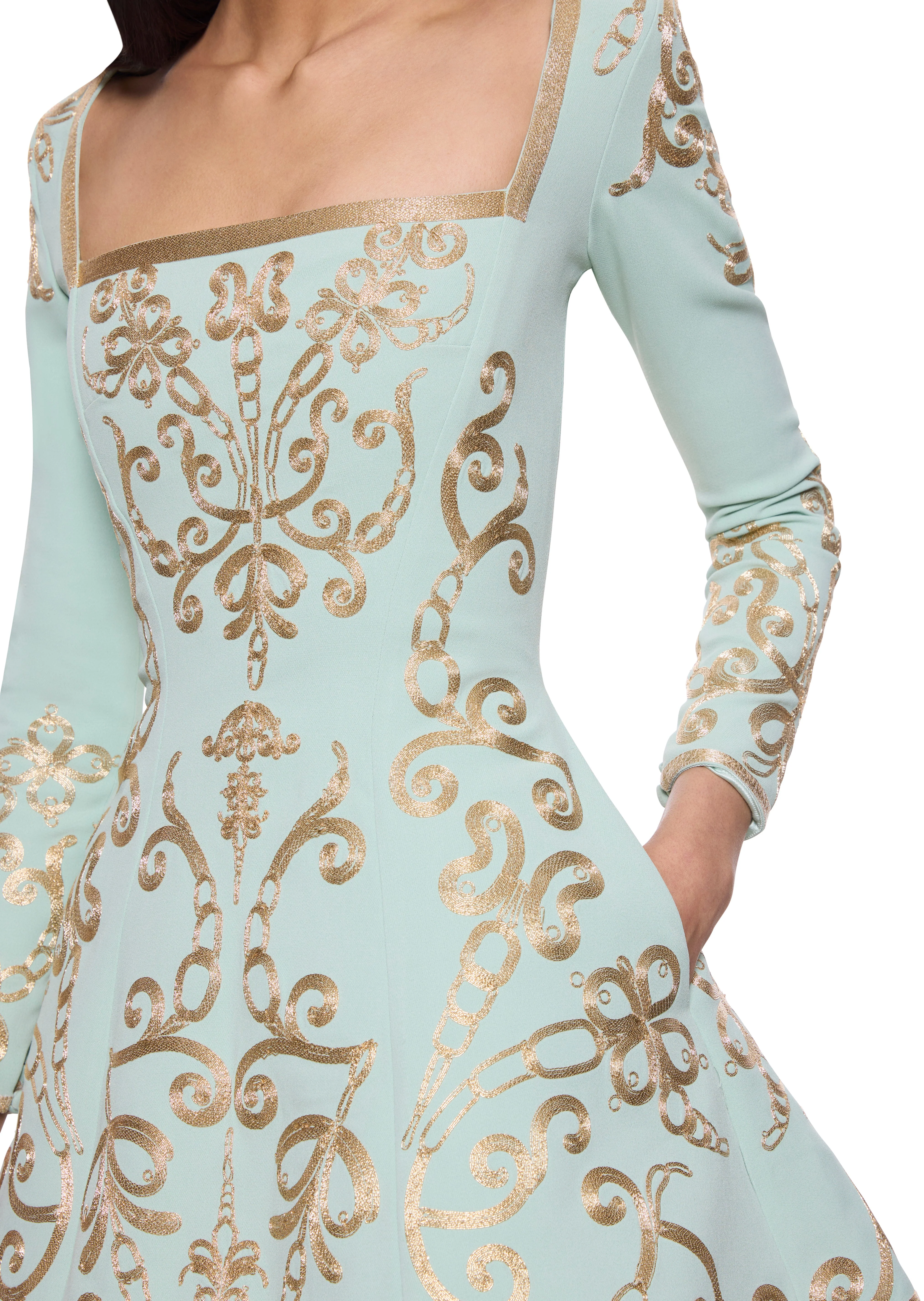 Othello Dress - Powder Blue - Image 4