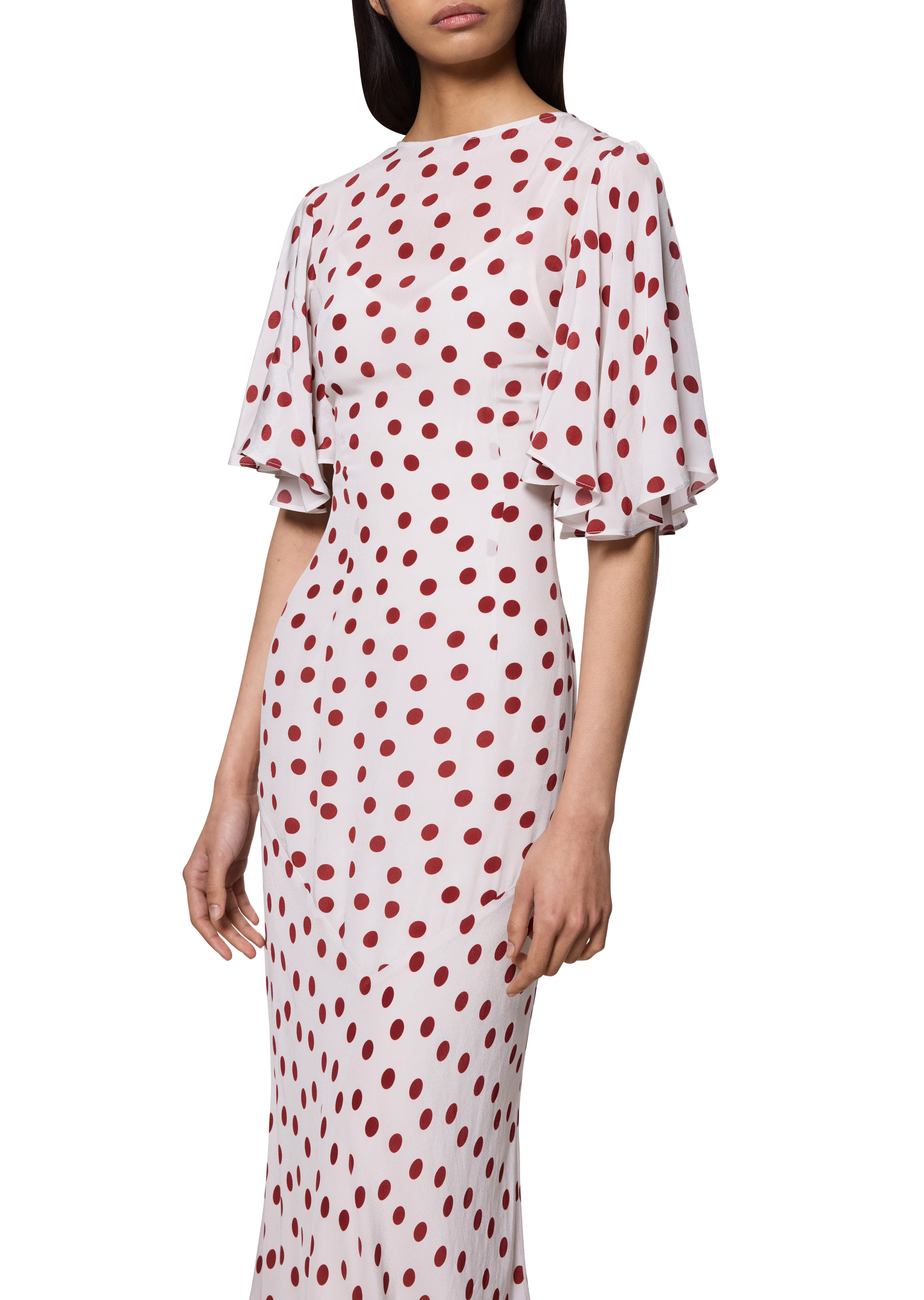 Paloma Maxi Polka Dot Dress - Image 2