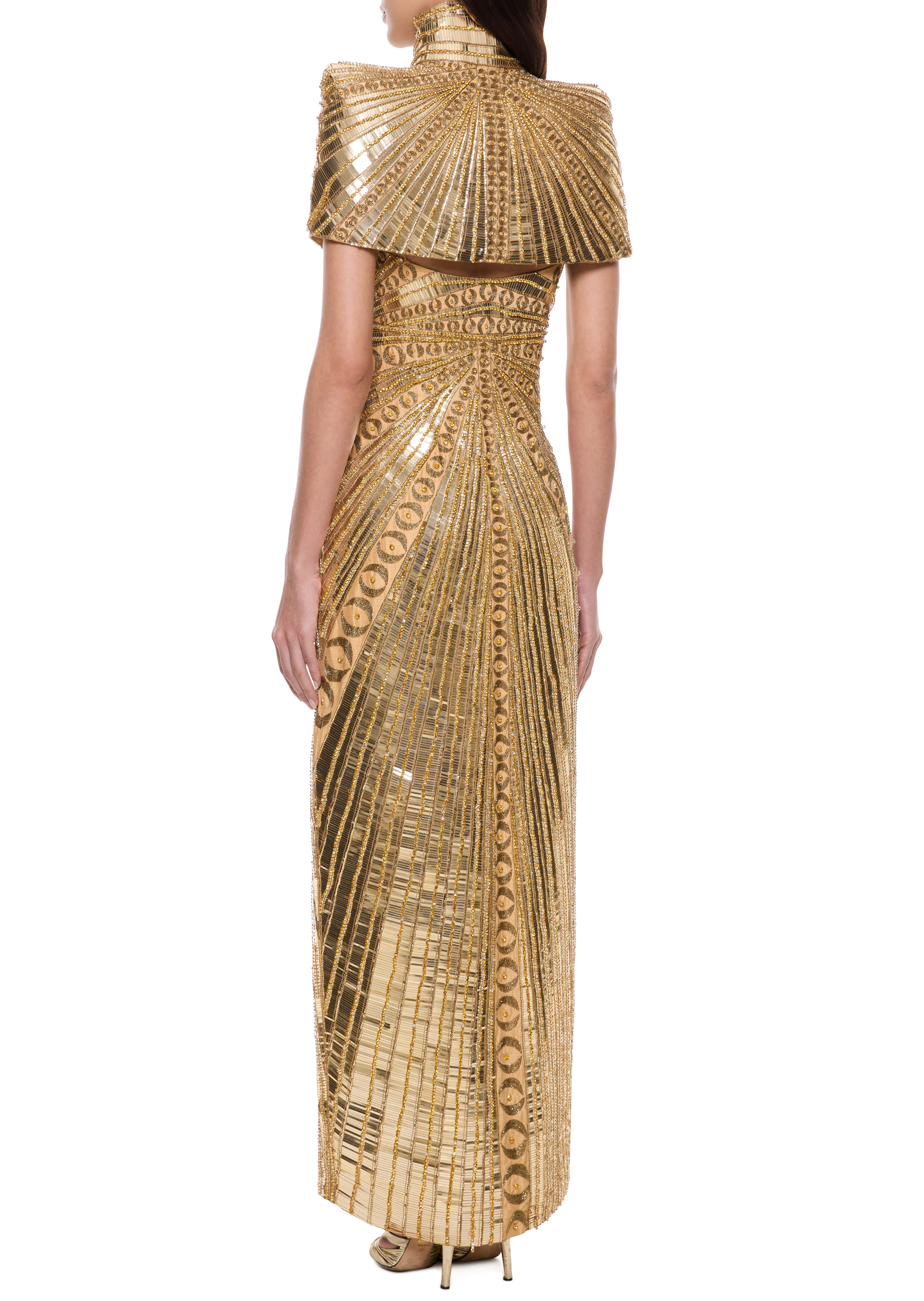 Phoenix Gown - Gold - Image 11