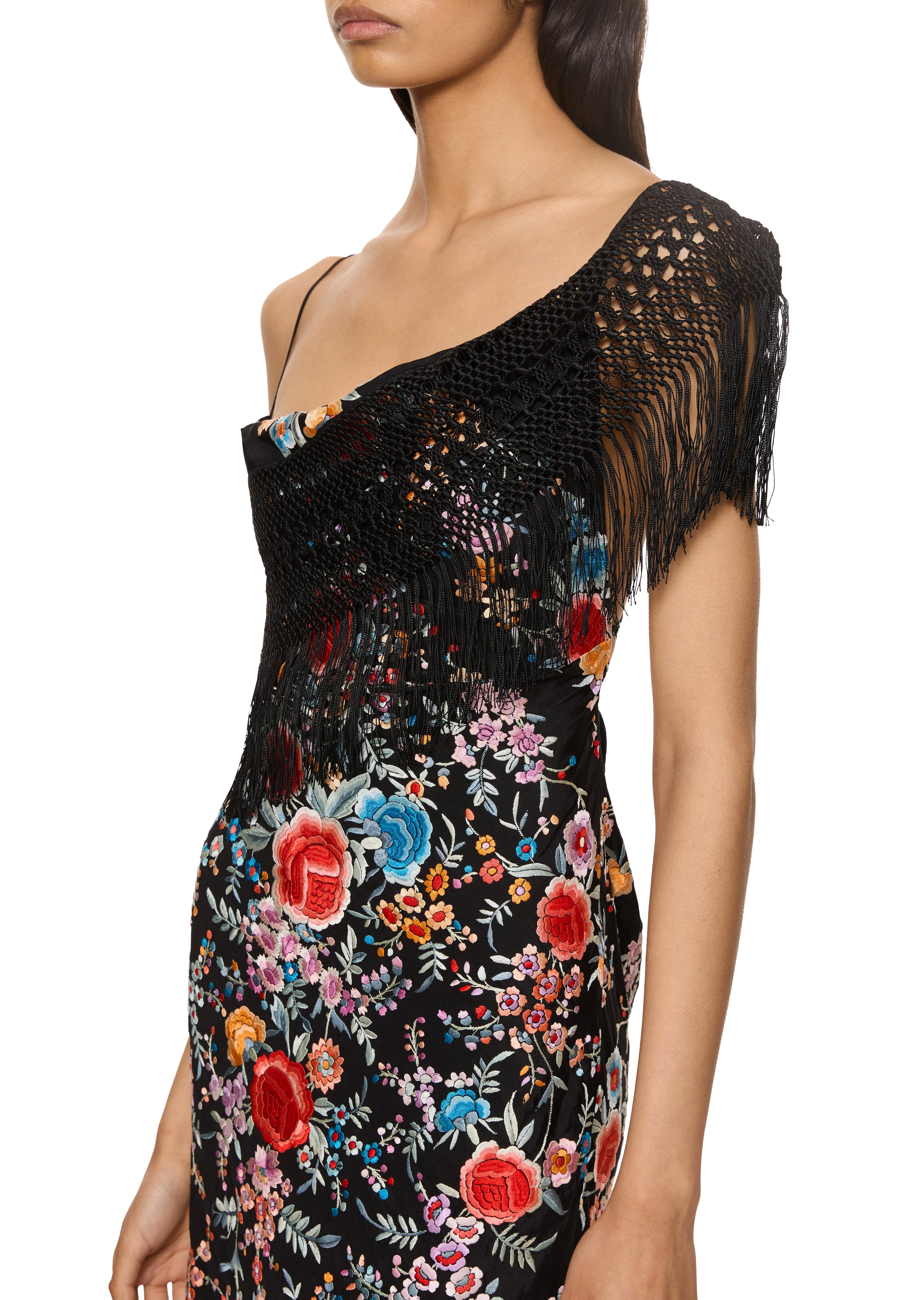 Poppy Demi Couture Piano Shawl Mini Dress - Image 3