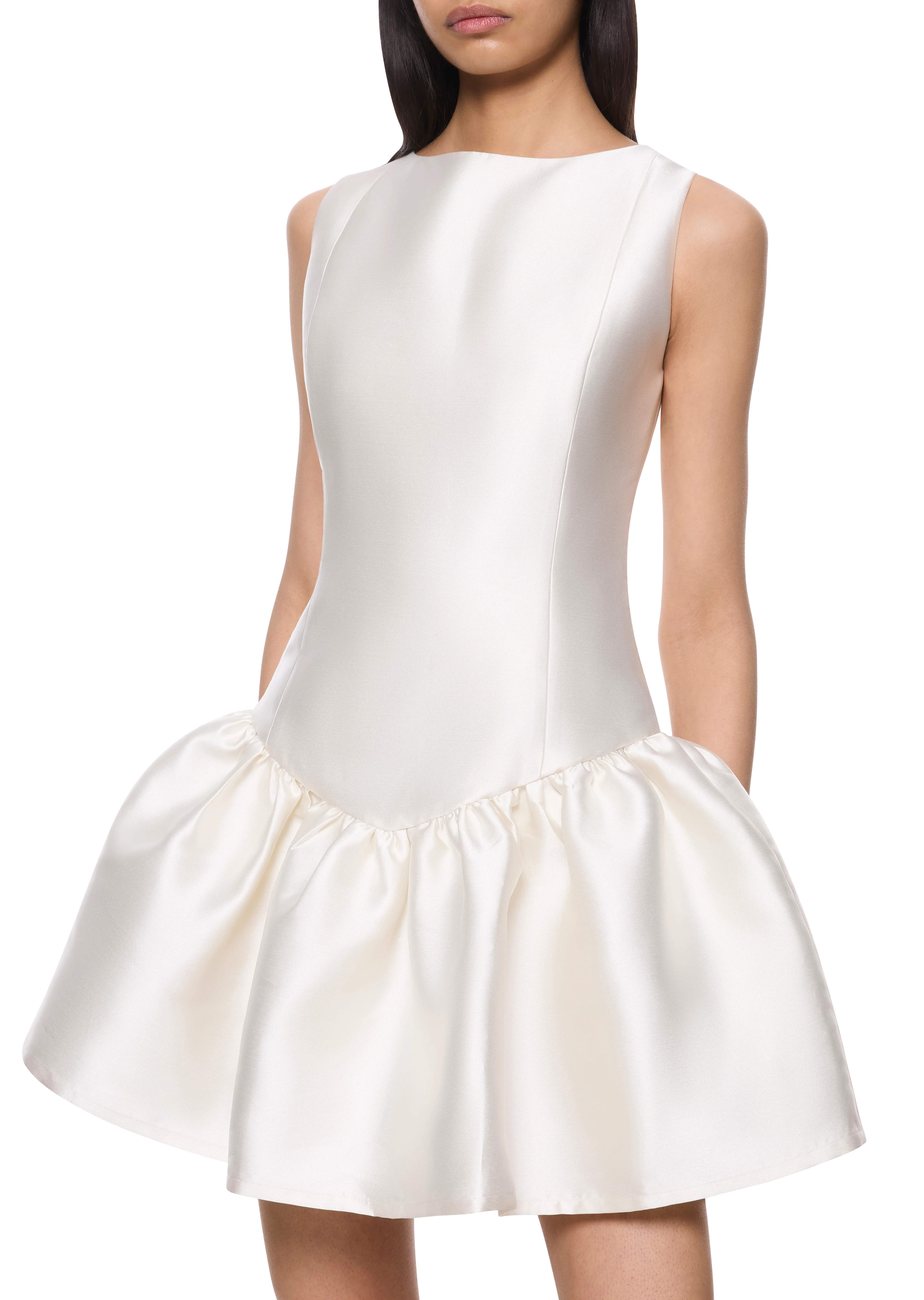 Sentido Mini Dress - Ivory - Image 2
