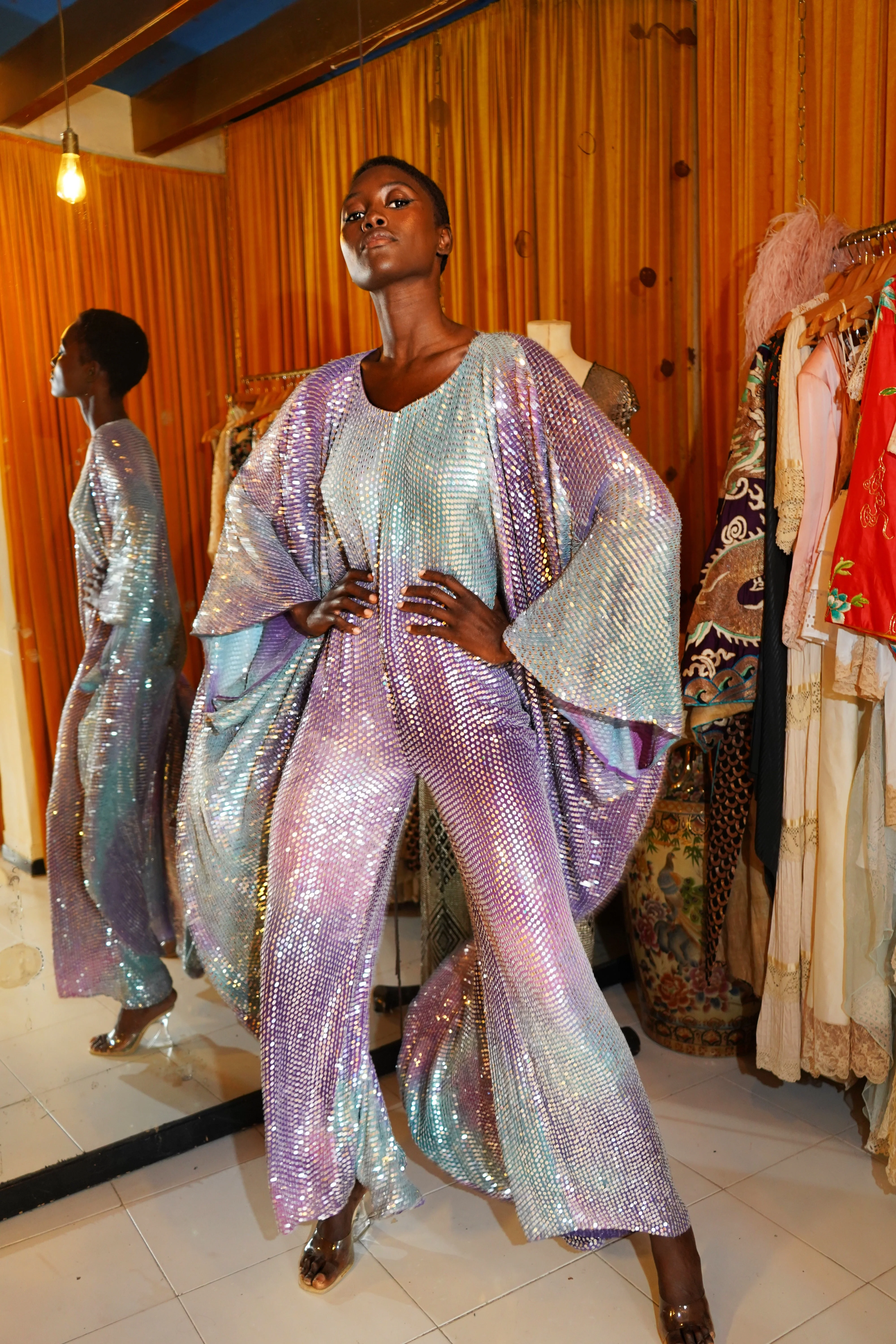 Sequin Aurora Jumpsuit - Image 10