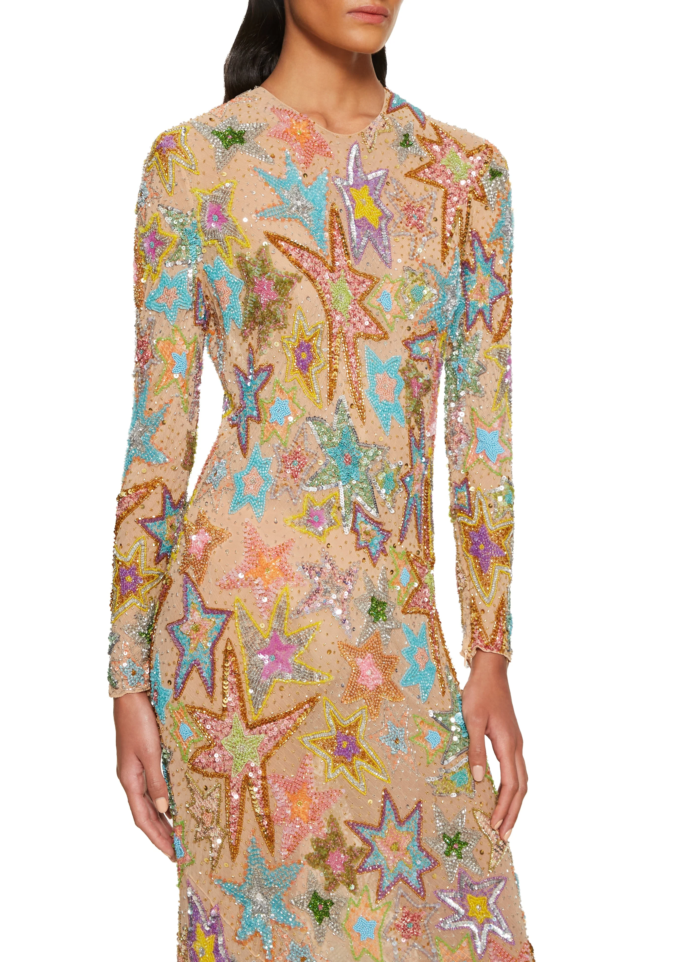 Starina Sequin Embellished Gown - Image 4