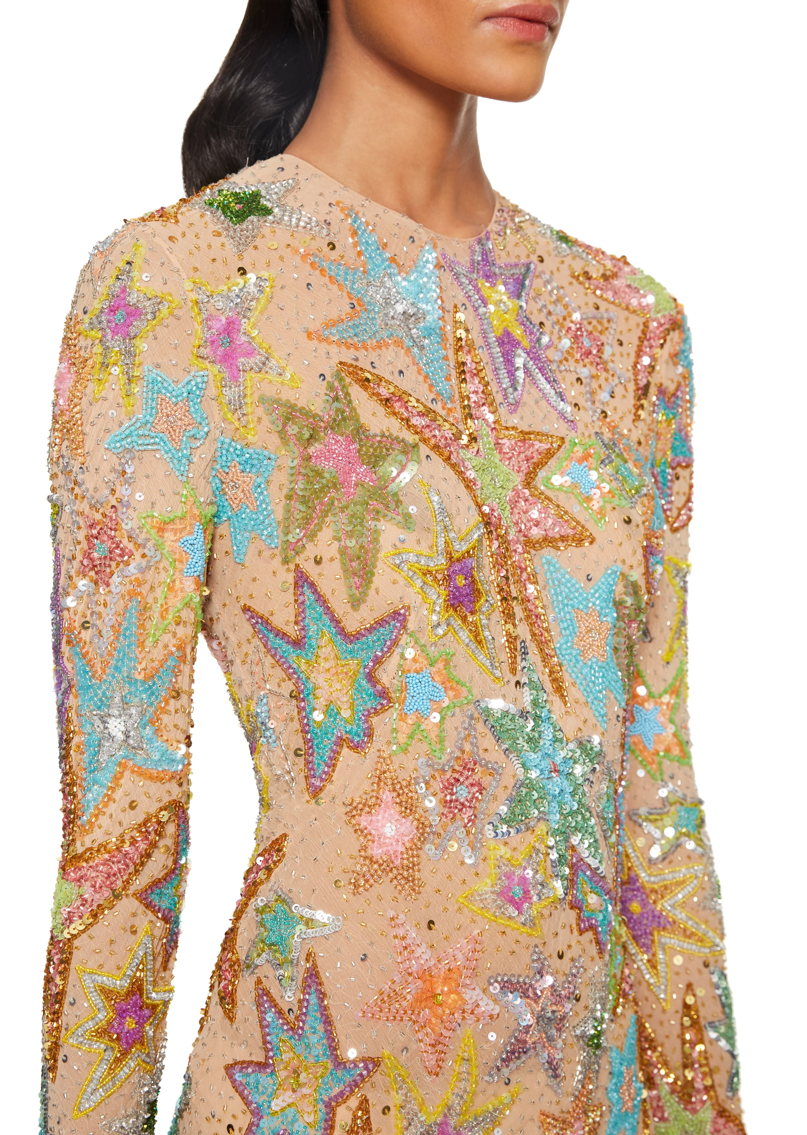 Starina Sequin Embellished Mini Dress - Image 4
