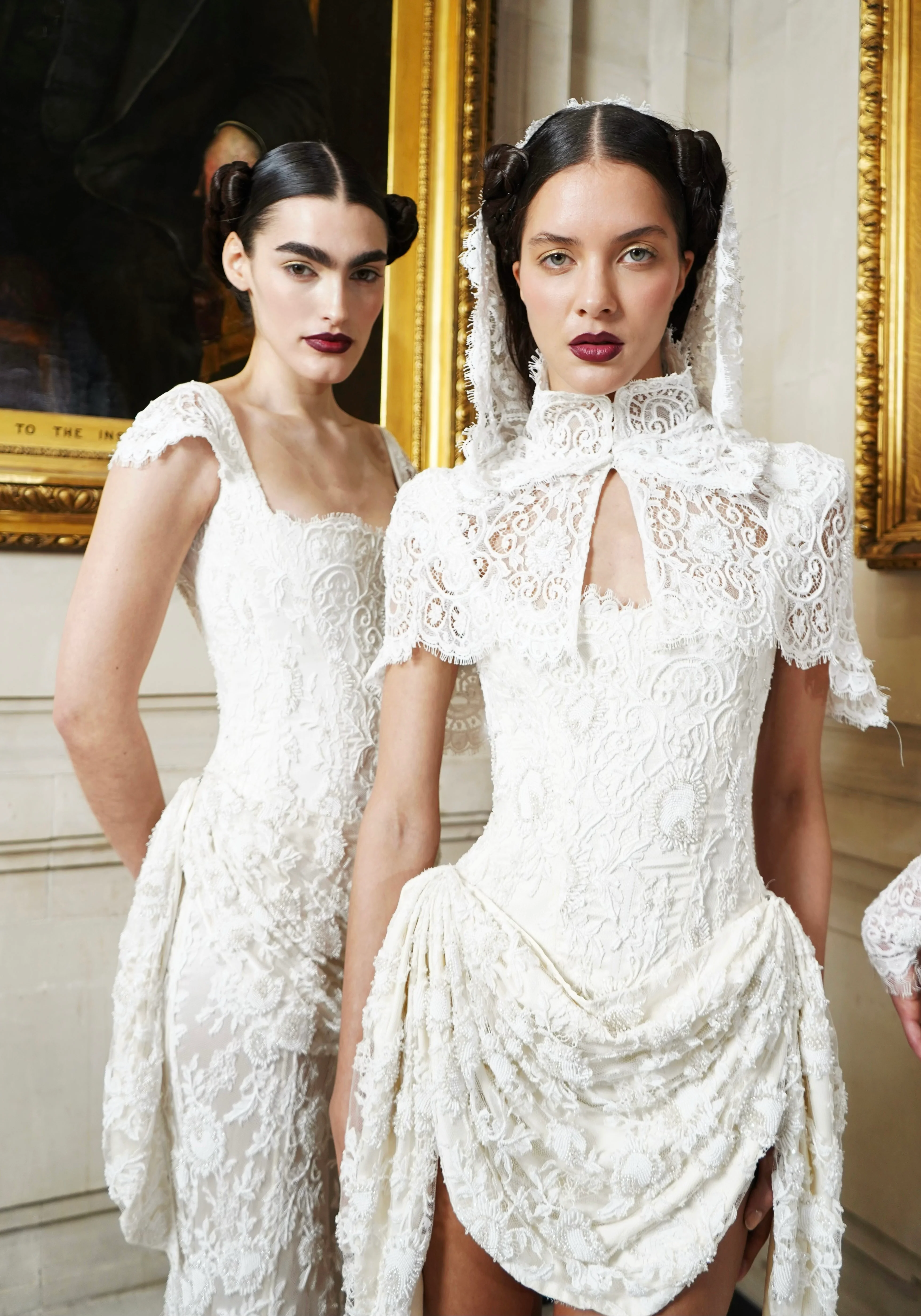 Verona Mini Dress - Ivory - Image 11