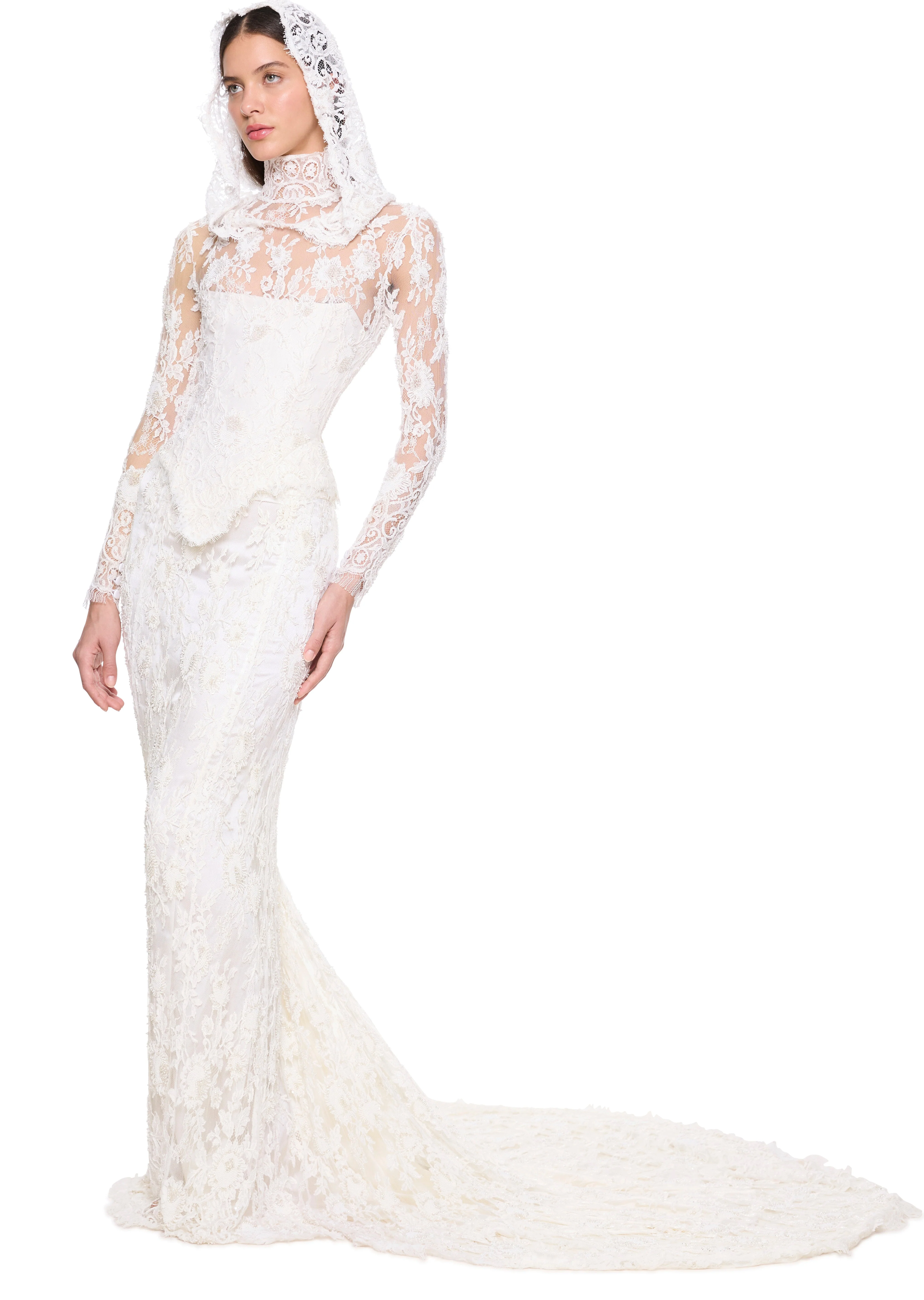 Verona Maxi Skirt - Ivory - Image 6
